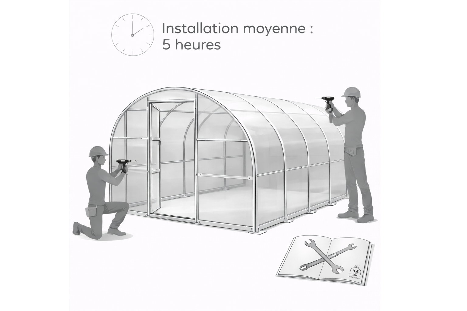 Guide d'installation Serre de jardin