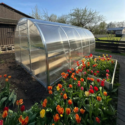 Bac de culture en bois pour serre