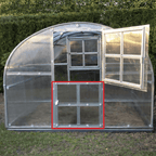 Porte supplémentaire pour serre de jardin