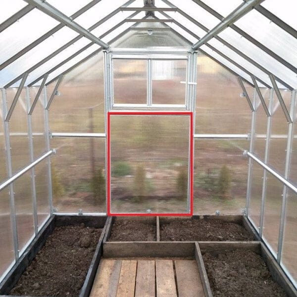 Porte supplémentaire pour serre de jardin