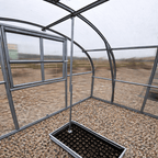 Renfort télescopiques pour serre de jardin