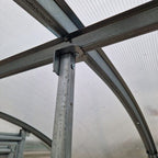 Renfort télescopiques pour serre de jardin