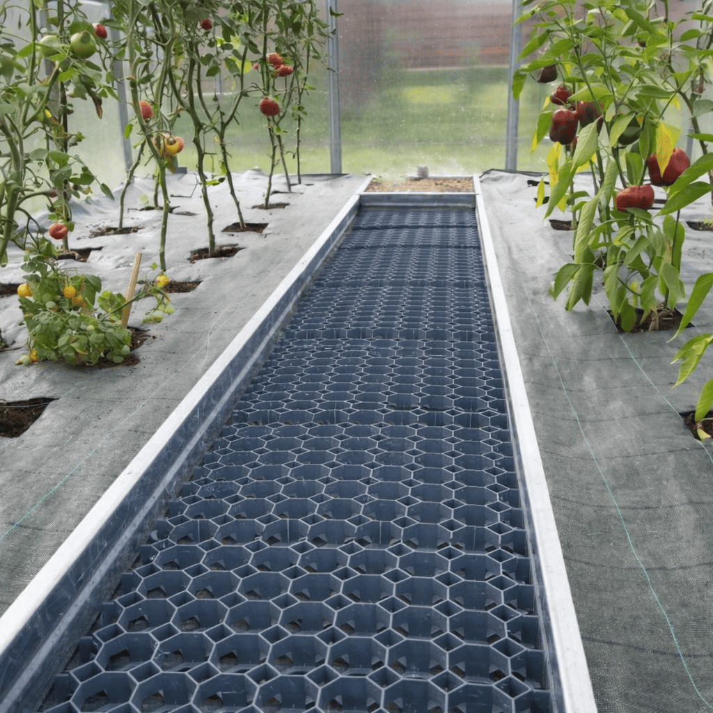 Séparateur d’allée pour serre