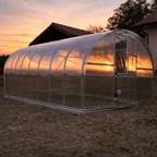 Serre de jardin polycarbonate intemporelle