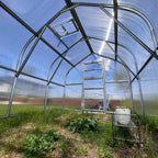 Serre de jardin polycarbonate contemporaine